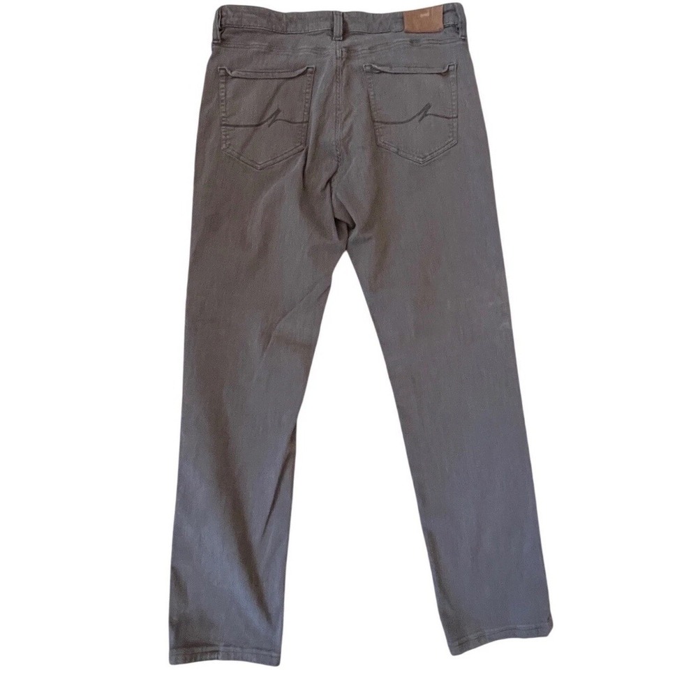 34‎ Heritage Charisma Comfort Rise Classic Straight Leg Pants Gray 36x36 - Picture 2 of 7